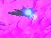 L'Arcadia emprisonn� dans le Dragon ectoplasmique de la forteresse
