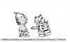 Illustration vendue avec la maquette d'Attakus pour les 50 ans d'Ast�rix