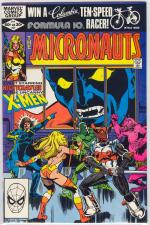 Couverture d'une histoire Micronauts de Marvel