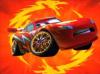 Lorsque Flash arrive, il se transforme avec un fond anim� comme on le voit parfois dans les s�ries Sentai