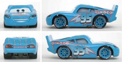 Mattel : Race O Rama N°05 - Flash McQueen Dinoco