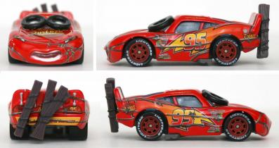 Mattel : Race O Rama N°36 - Flash McQueen Tournoyante (Pixar)