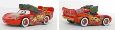 Mattel : Race O Rama - Jaune N°109 - Flash McQueen Vision nocturne (Pixar)