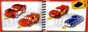 Mini Catalogue (Mattel : Race O Rama - Jaune N°109 - Flash McQueen)