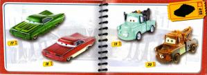 Mini Catalogue (Mattel : Race O Rama - Jaune N°109 - Flash McQueen)