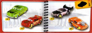 Mini Catalogue (Mattel : Race O Rama - Jaune N°109 - Flash McQueen)