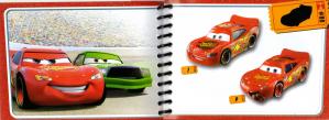 Mini Catalogue (Mattel : Race O Rama - Jaune N°109 - Flash McQueen)