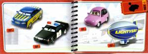 Mini Catalogue (Mattel : Race O Rama - Jaune N°109 - Flash McQueen)