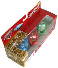 Mattel : Race O Rama – Pack ligne d'arrivée : King, Flash, Chick (Cars - Pixar)