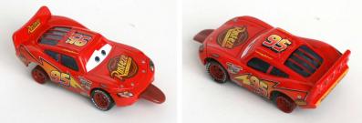 Mattel : Race O Rama - Flash McQueen tire la langue (Cars - Pixar)