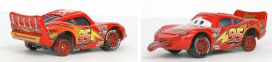 Mattel : Race O Rama - Flash McQueen tire la langue (Cars - Pixar)
