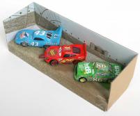 Mattel : Race O Rama – Pack ligne d'arrivée : King, Flash, Chick (Cars - Pixar)