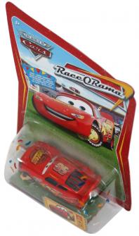 Mattel : Race O Rama - Jaune N°073 - Flash McQueen avec sabot (Pixar)