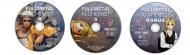 DVD 1, 2 et 3 du digipack  avec les épisodes 16 à 25 (plus bonus) de la box collector Fullmetal Alchemist
