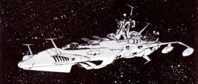 L'Arcadia (Atlantis) dans le manga Capitaine Albator