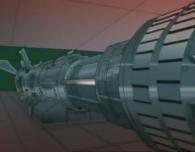 Le réacteur du Canon de St Elme du Karyu fonctionne à l'Hélium 3