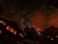 Capture d'une draenei dansant World of Warcraft (source : Screenshot du jour)