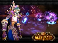 Fond d'écran d'un mage mort-vivant (world of Warcraft)