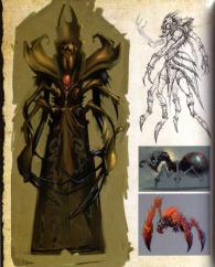 Page 92 de l'art book The Art of Warth of the Lich King (World of Warcraft)