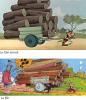 Ast�rix le Gaulois film anim� compar� � la BD