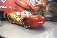 Flash McQueen en vrai à l'échelle 1