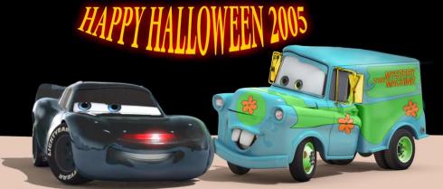 Martin (Mater the Tow Truck - Pixar Cars) deguisé en caminonnette de Scoubidoo