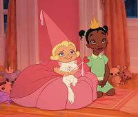 Charlotte et Tiana quand elles étaient petites