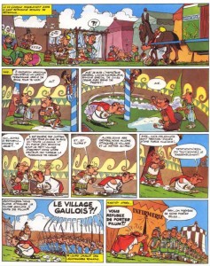 Page 1 du tome 5 - Le tour de Gaule d'Astérix