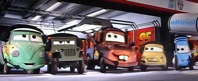 Team Flash McQueen (Cars 2 - Pixar)