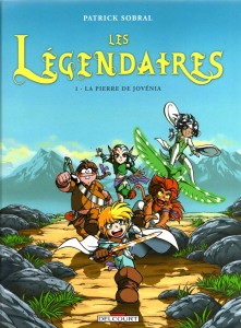 Les Légendaires Tome 1 : La Pierre de Jovénia (couverture)