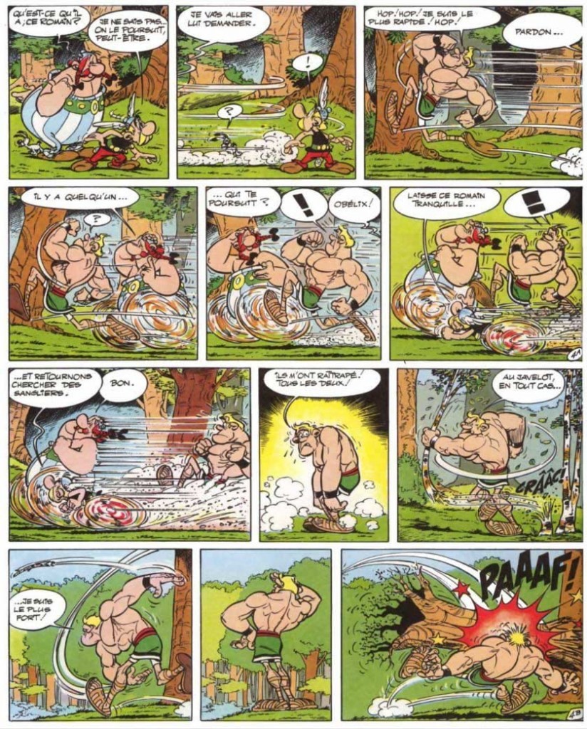 Page 4 du tome 12 d'Astérix aux jeux olympiques