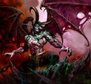 Image représentant Illidan sous sa forme de démon