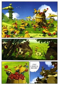 Page 1 du tome 2 de Wakfu Heroes