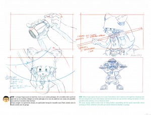 Extrait du layout de l'épisode 1 de Wakfu