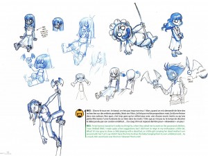 Les enfants Zombies de l'épisode 4 (Page 16 du Tome 3 de l'Art Book de Wakfu)