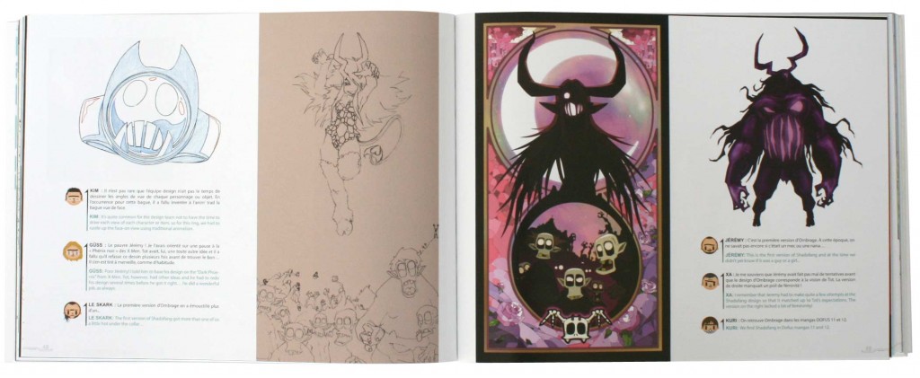 Ombrage est le Shushu de Vampyro (Page 48 du Tome 3 de l'Art Book de Wakfu) 