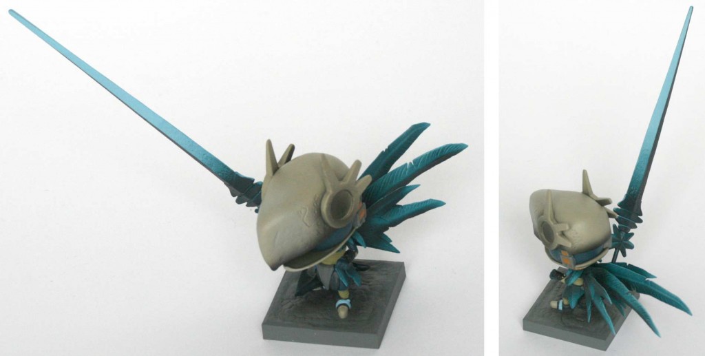 Wakfu Heroes 1 - figurine SD du Corbeau Noir (plongée)
