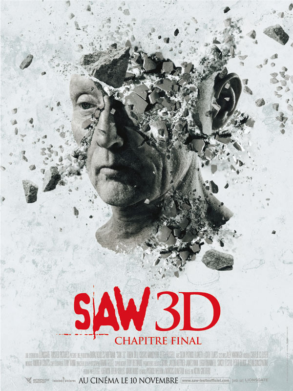 Affiche Saw 3D