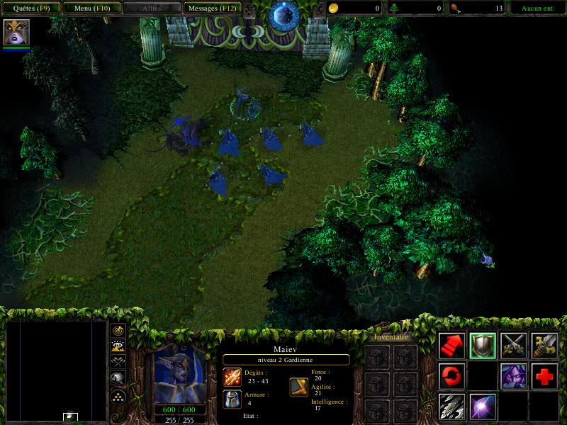 frozen_throne_gameplay Exemple d'un gameplay de Warcraft 3