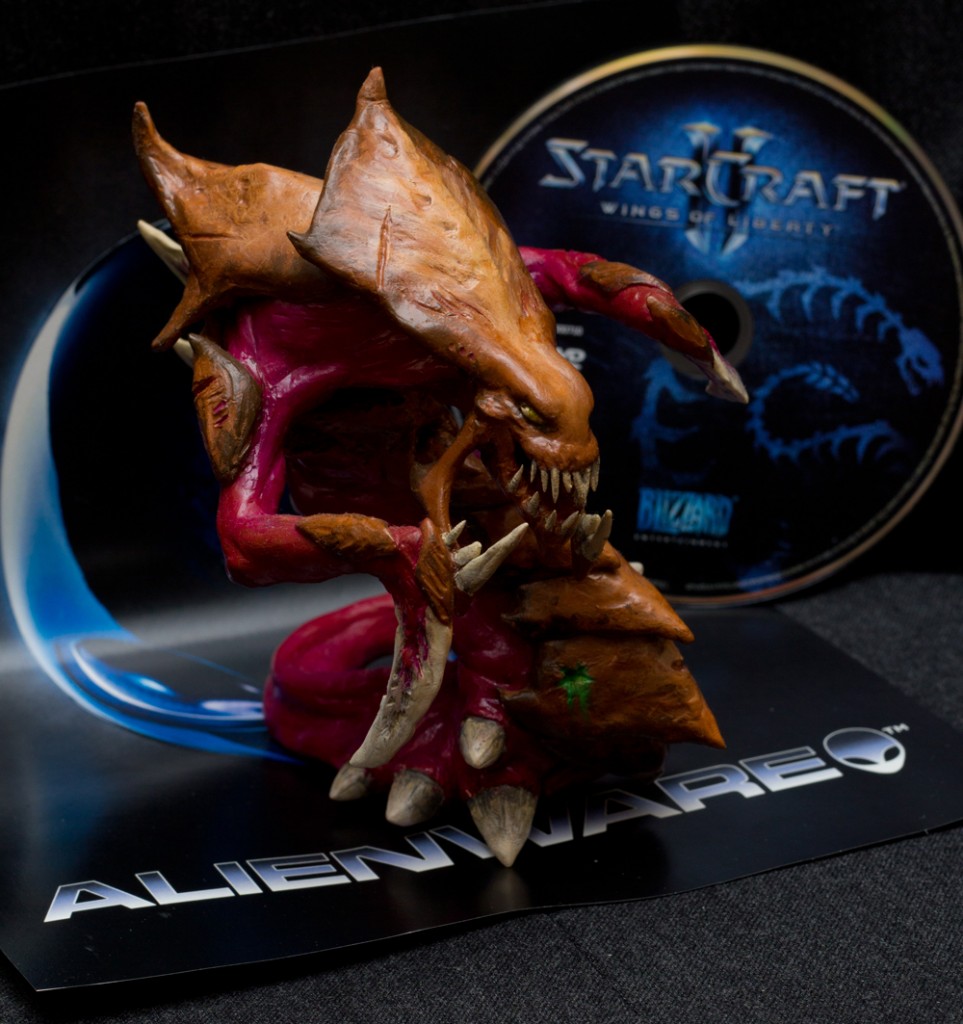 Hydralisk de Starcraft 2 (gagnants du concours Diorama de Starcraft 2)