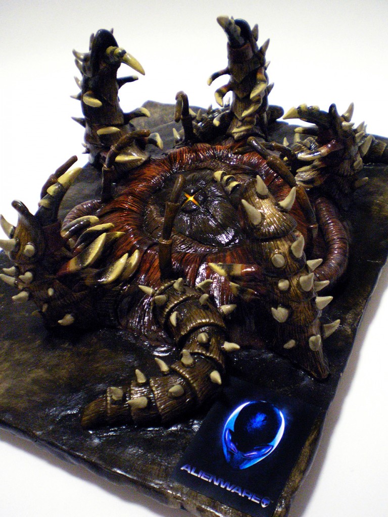 Zerg de Starcraft 2 (gagnants du concours Diorama de Starcraft 2)