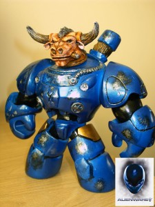 Le Space tauren (mélange World of Warcraft / Starcraft 2)