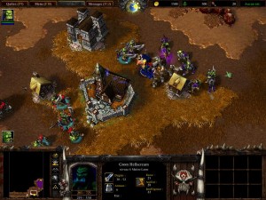 Combat dans Warcraft 3