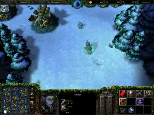 Exemple de gameplay dans Warcraft 3