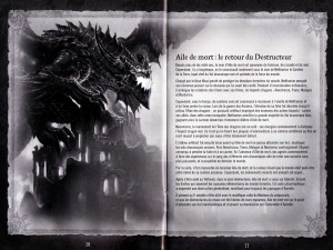 Page 10 et 11 de la notice du jeu Cataclysm (World of Warcraft)