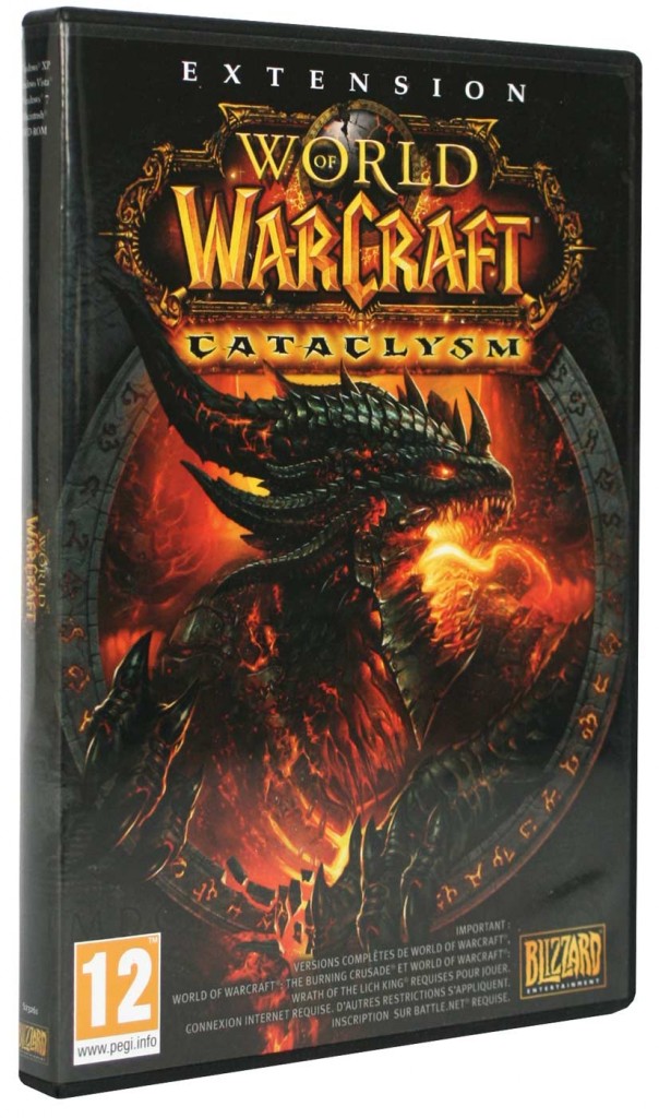 boîte du jeu Cataclysm (World of Warcraft)