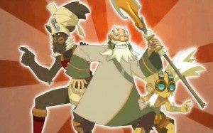 Ruel, Calben et Posho faisaient partie de la même équipe de Boufbowl (Wakfu)