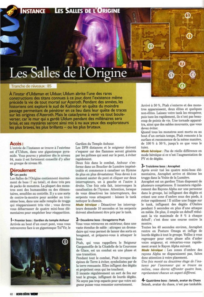 Page du Hors Série Cataclysm de Canard PC / Millenium