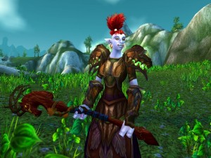Image d'un druide troll dans World of Warcraft