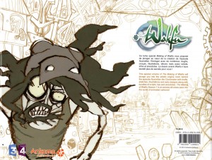 Art book Wakfu - Noximilien l’Horloger (dos de la couverture)